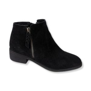 Blondo Waterproof Liam Black Suede Bootie